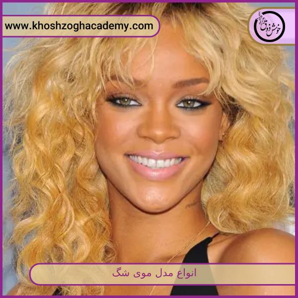 انواع مدل موی شگ