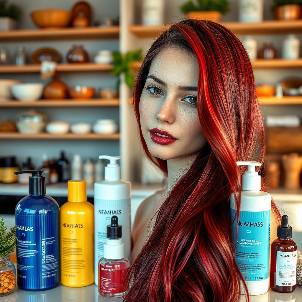 نحوه نگهداری از موهای رنگ شده گیلاسی