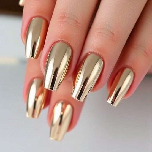 ناخن‌های آینه‌ای (Chrome Nails)