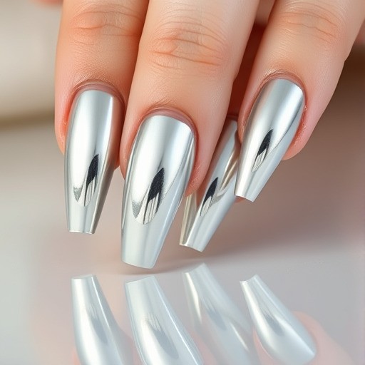  طرح ناخن آینه‌ای (Mirror Nails)