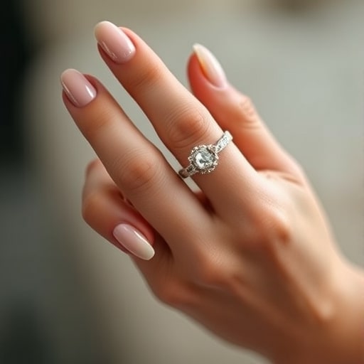 بهترین طراحی و کاشت ناخن حلقه + طرح پیشنهادی ناخن حلقه