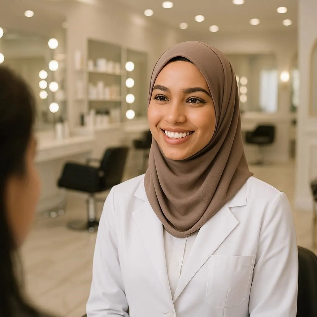 مصاحبه کاری سالن زیبایی