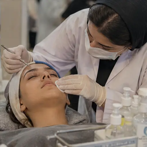 آموزش آرایش دائم صورت در آکادمی خوش‌ذوق