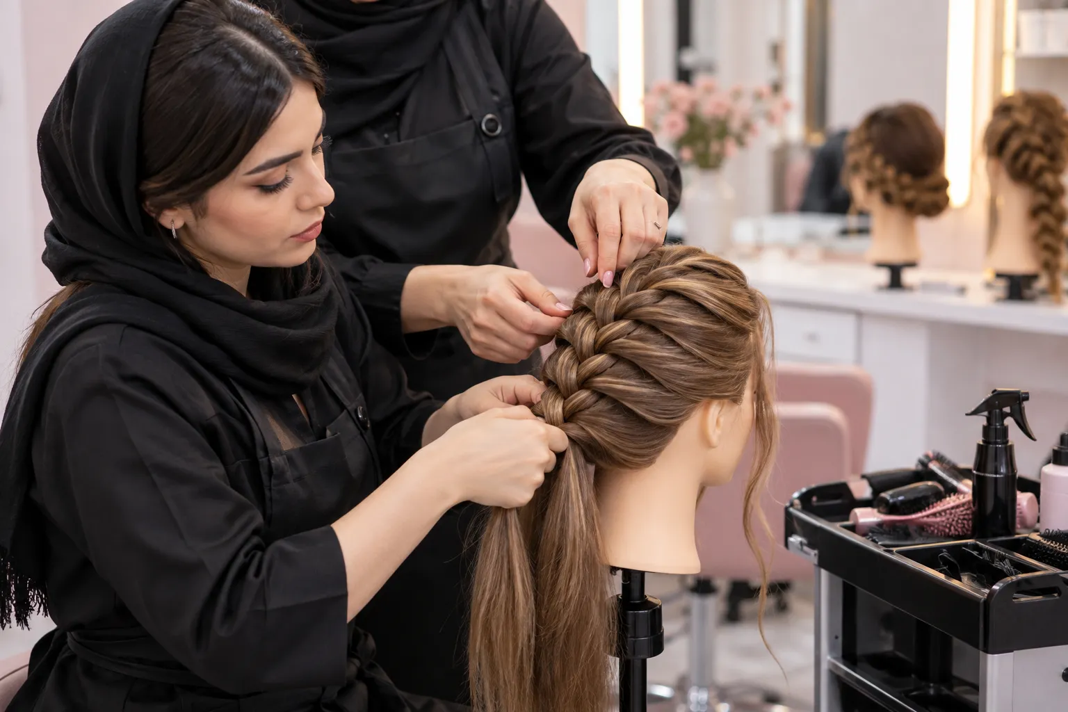 آموزش بافت مو از صفر برای هنرجوی مبتدی