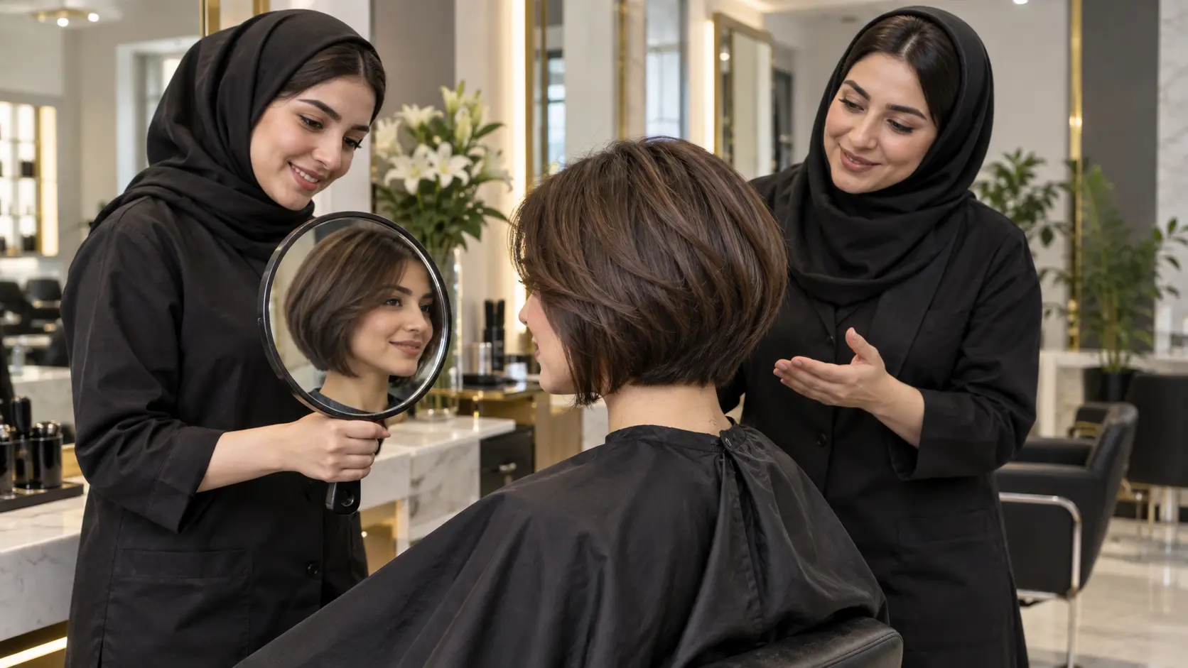 بررسی نتیجه آرایش و پیرایش زنانه بررسی نتیجه نهایی در آموزش آرایش و پیرایش زنانه در تهران